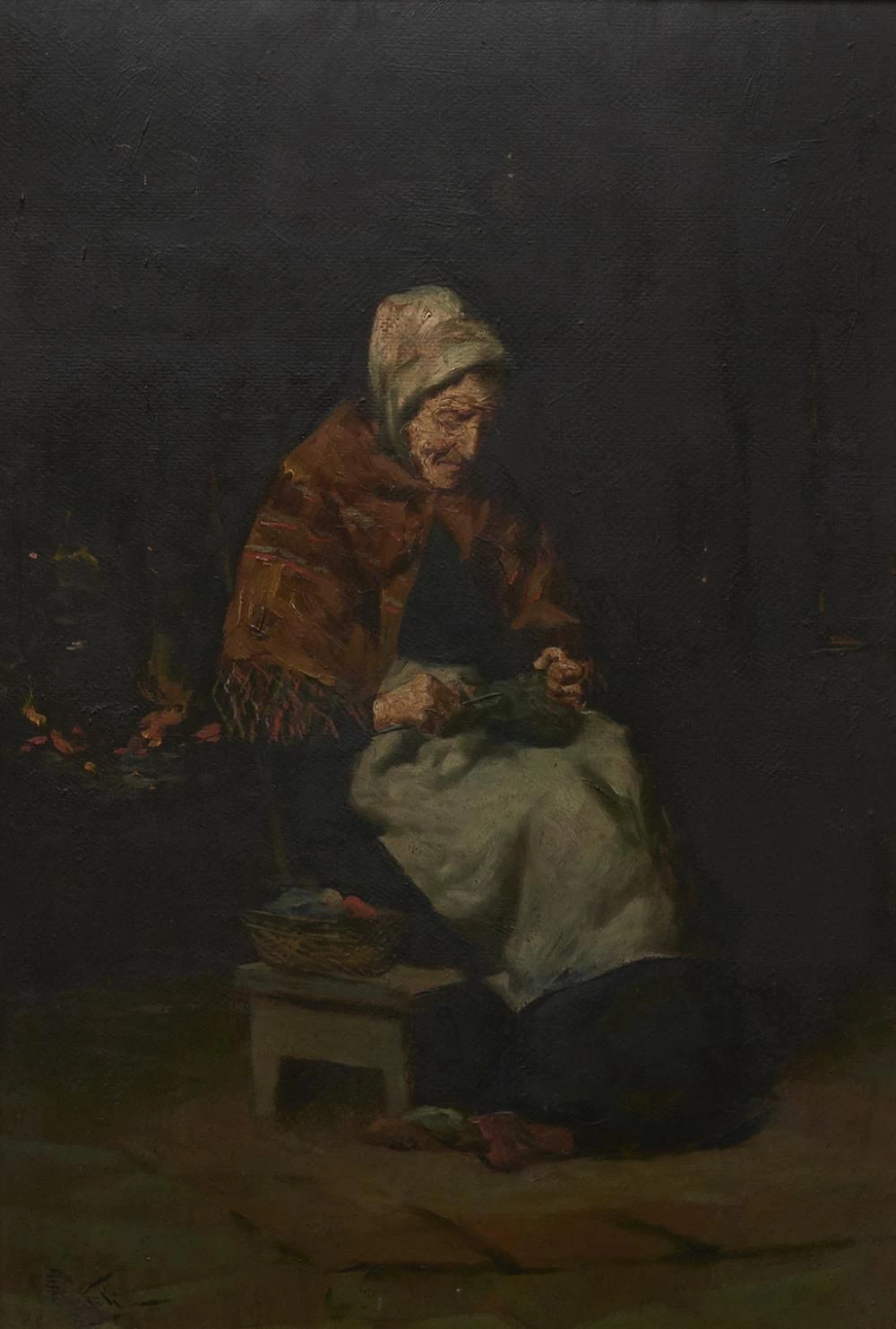 Vecchia donna